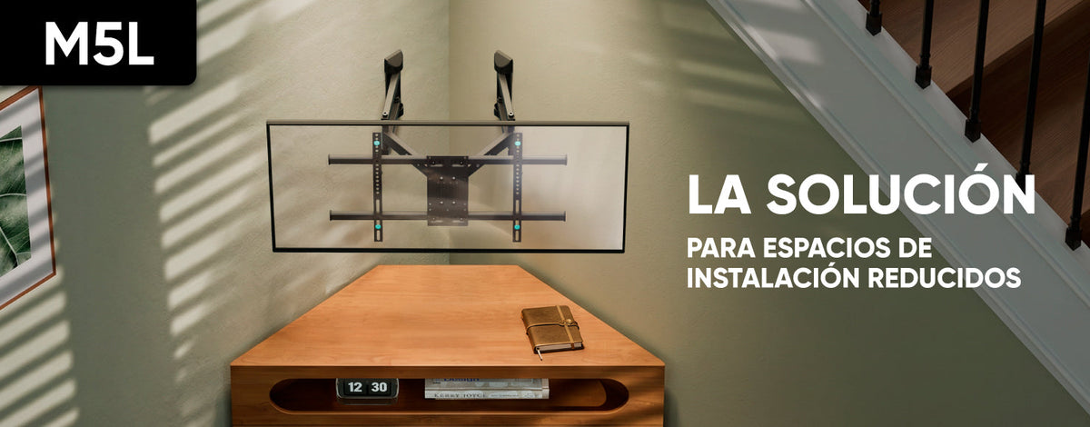 Soporte TV de pared inclinable y giratorio M5L