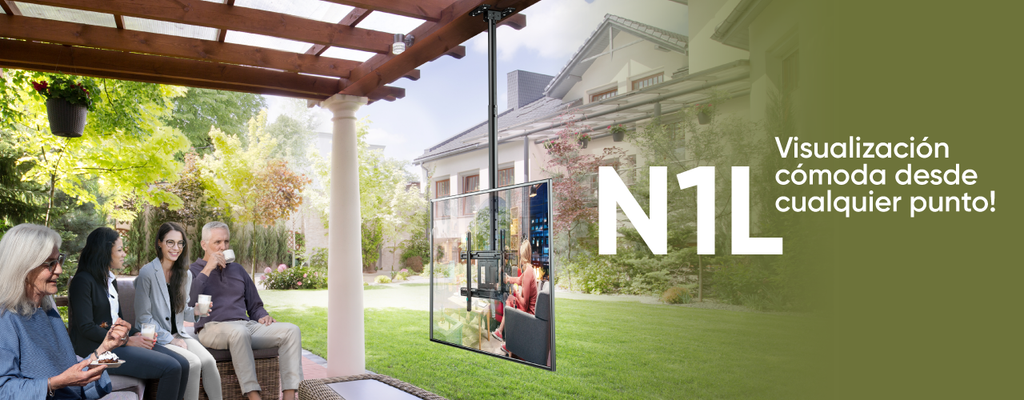N1L - una solución profesional para montar televisores y paneles interactivos.