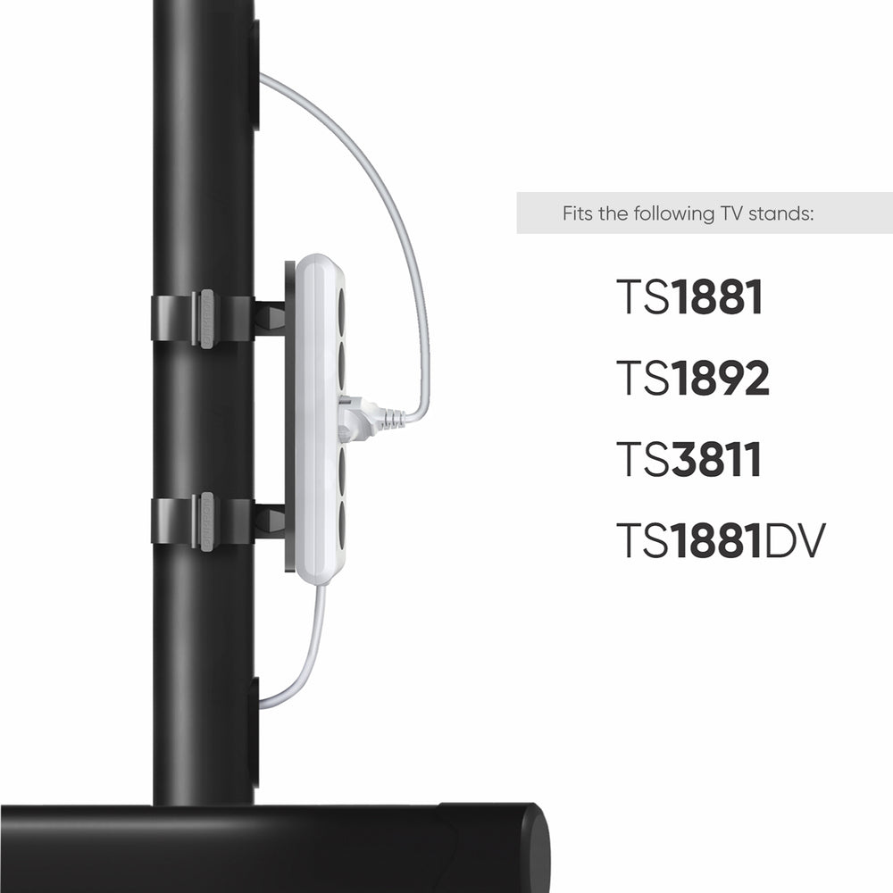 Soporte de filtro de alimentación extensible para soporte de TV TS1881 Negro APS1881-BLK