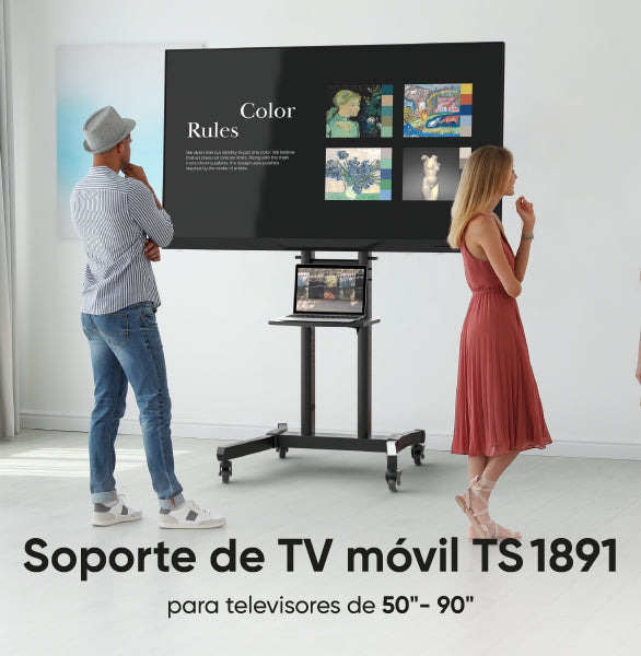 Base De Pared Giratoria Tv Universal Para Televisores y Monitores Soporte  19, 40