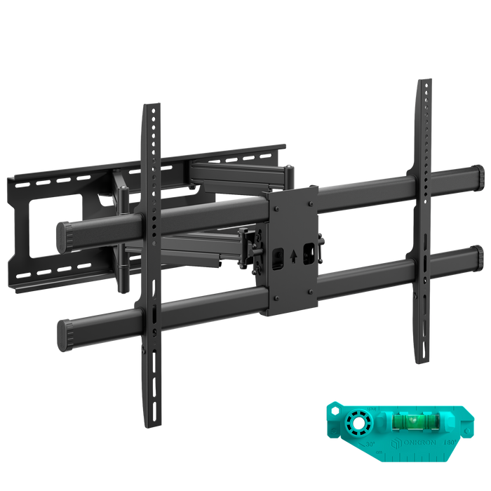 Soporte TV de pared articulado para 42"-120", máx. 100 kg, Negro M10