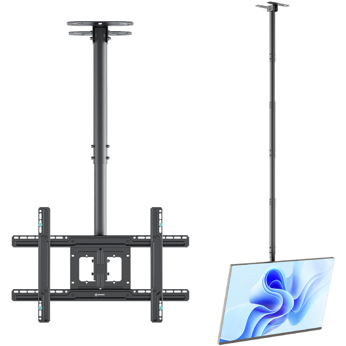Soporte TV de techo 32¨-80¨ extensible 71,7-310,4 cm de hasta 68,2 kg, negro N2L-B