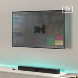 ONKRON Soporte TV de pared de 10-35¨  de hasta 20 kg, negro R2-B