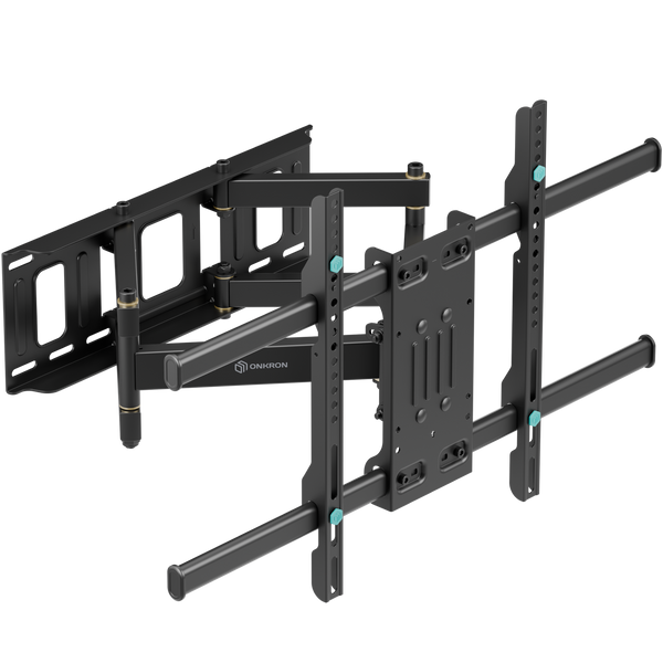 Soporte TV de pared para televisores de 40"–80", máx. 65 kg, inclinable y giratorio, negro SM3