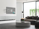 ONKRON Soporte TV articulado de pared de 17" - 43", de hasta 35 kg, blanco NP28-W
